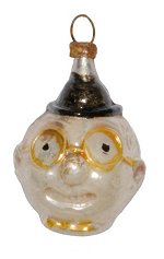 Clown Head - Glasses<br>Vintage Nostalgia Ornament